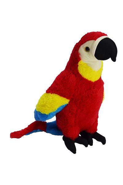 PeriYedi Plush Parrot 35 cm Red