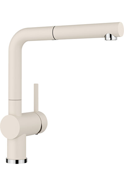 Blanco LINUS-S Silgranit Look Çekmeli Mutfak Musluğu - Soft Beyaz - 526959