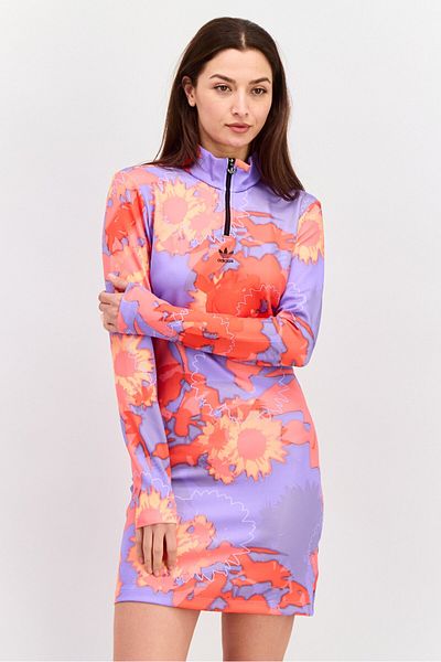 adidas Women Sportswear Fit Outdoor Dress, Multicolor
