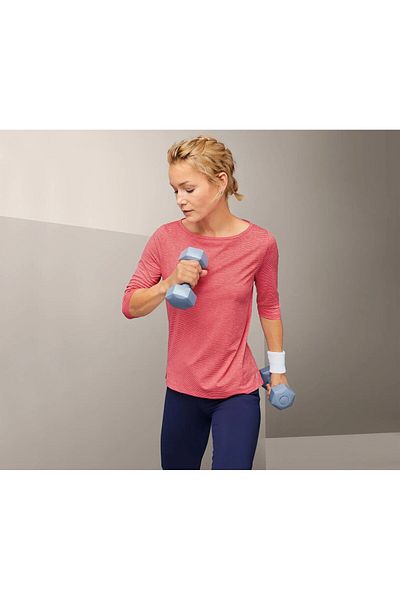 Tchibo Women Sportswear Fit Outdoor Shirt, Red