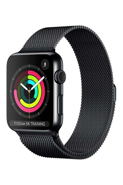 Generic Apple Interchangeable Band For Apple Watch 38mm Black