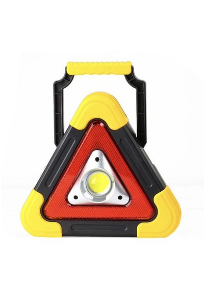 SKYNET Warning lamp, Car triangle, COB LED, USB and Solar charging