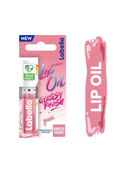 LABELLO Lip Oil Glossy Finish Dress Nude 5.1 g
