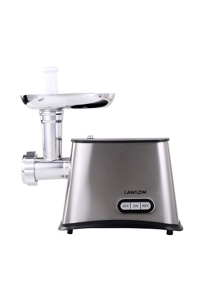 Lawazim 1500W Electric Meat Grinder – Stainless Steel Blades & Housing, Sausage Attachment Kit