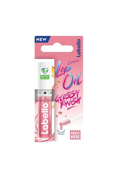 LABELLO Lip Oil Glossy Finish Dress Nude 5.1 g