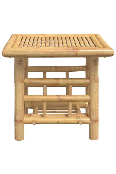 vidaxl Side Table 45x45x45 cm Bamboo