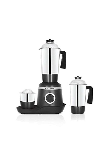 Generic STARGOLD 800W 3-in-1 Mixer Grinder with Stainless Steel Jars – Juicer, Blender & Grinder Combo