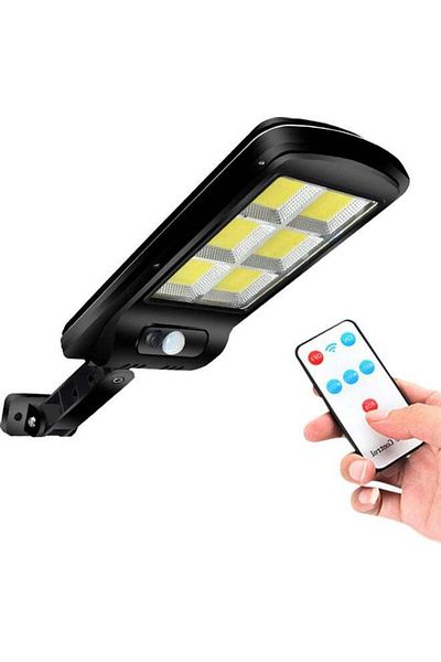 Generic Solar Wall Lamp Black