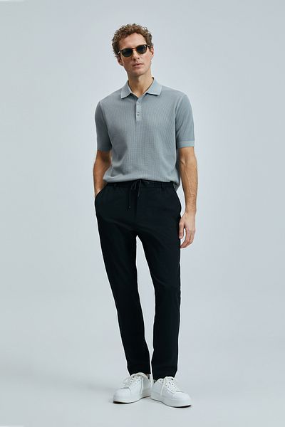 Lufian Ανδρικό πουλόβερ Edwın Modal Mixed Mint Green