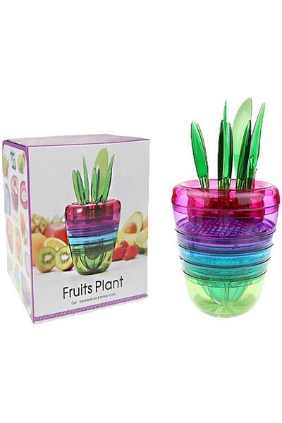 Generic 2pcs Fruit Grinder, Kitchen Tool for Salad Cutter