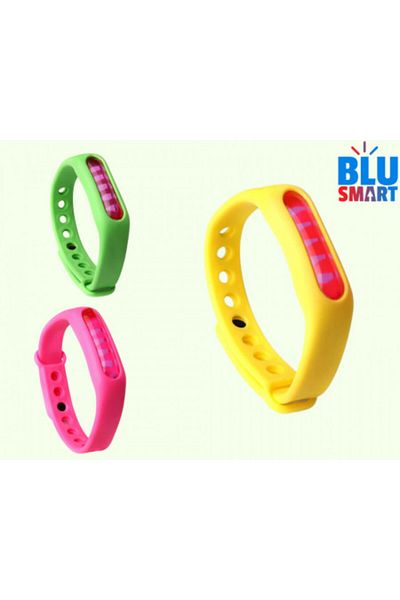 OEM Set 3 bratari anti-tantari din silicon, multicolor