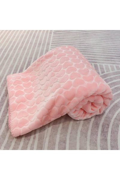 Generic بطانية أطفال ستارغولد غائم 110×140 سم - فائقة النعومة وخفيفة الوزن ومريحة طوال الموسم باللون الوردي اللطيف