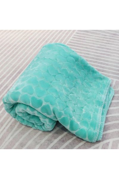 Generic STARGOLD Baby Blanket Cloudy 110x140cm – Ultra-Soft All-Season Lightweight Fleece in Peppy Peacock