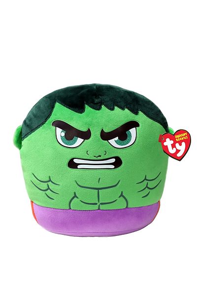 Squish-a-Boos PLUS TY SQUISHY BEANIES MARVEL HULK 30CM