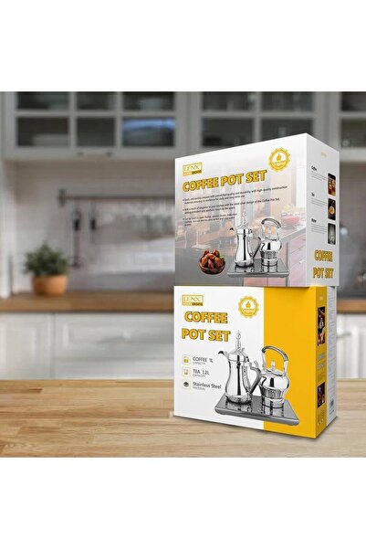 Denx DINEX DX3410 Electric Coffee and Tea Pot Set