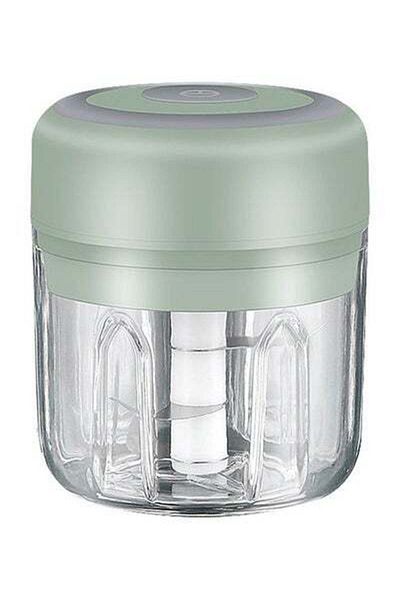 HALAMODO Household Electric Mini Garlic Chopper Green