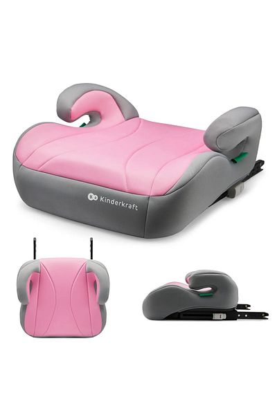 Kinderkraft Ανυψωτικό Αυτοκινήτου KINDERKRAFT BOOST, I-SIZE 135-150 CM, Ροζέ
