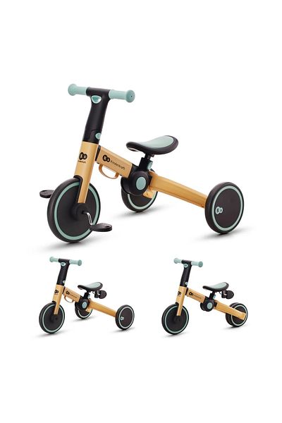 Kinderkraft KINDERKRAFT 4TRIKE BALANCE BIKE / TRICYCLE, SUNFLOWER BLUE
