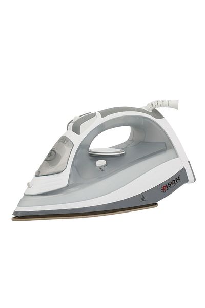 Edison Ceramic Steam Iron, 2200W, 300ml - Gray