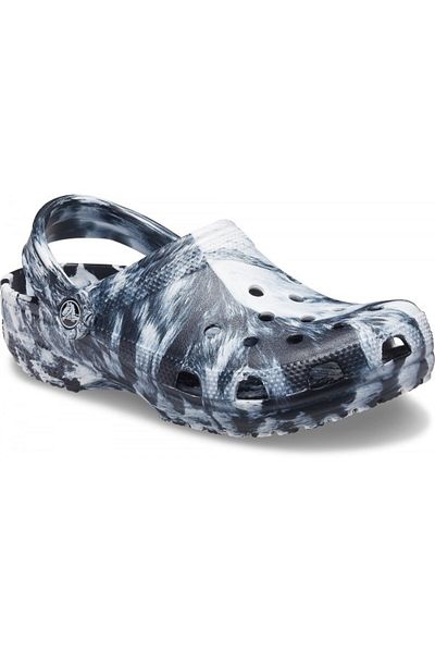 Crocs Clogs Crocs Classic Marbled Clog 38-39 EU - M6/W8 US Alb - White/Black