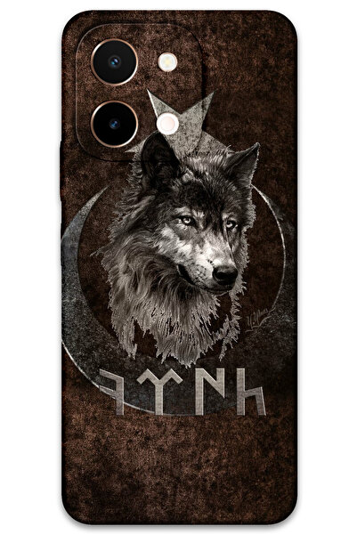 Gramaphone Vivo Y28 Uyumlu Türk Desenli Telefon Kılıfı + Ekran Koruyucu - 5853