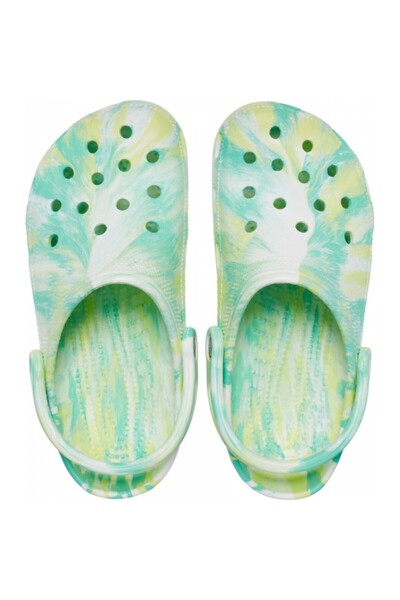 Crocs Saboti classic marbled clog - pistachio/multi