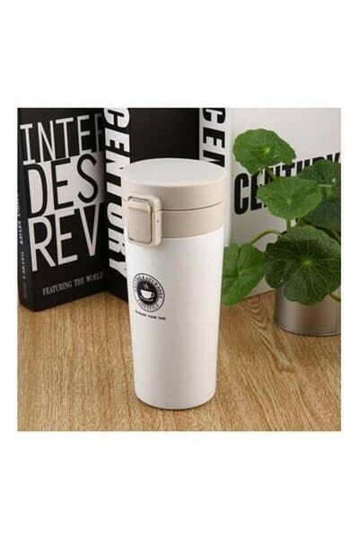 HALAMODO Double Walled Thermal Mug White
