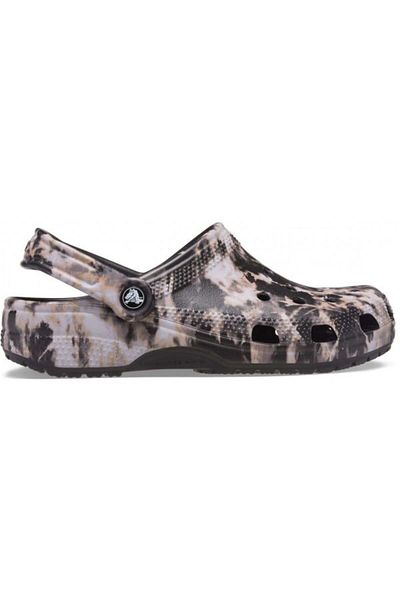 Crocs Classic Bleach Dye Clog Black - Black 38-39 EU - M6/W8 US