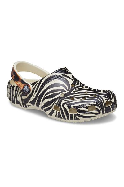 Crocs Clogs Crocs Classic Animal Remix Clog 41-42 EU - M8/W10 US Beige - Bone/Multi Animal