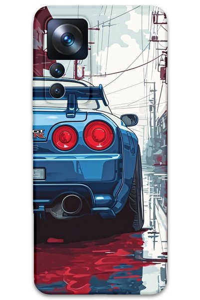 Gramaphone Xiaomi Mi 12t Pro Compatible Car Pattern Phone Case + Screen Prote...