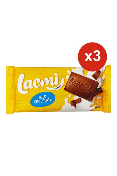 Roshen ciocolată cu lapte, 90 g x 3 bucăți