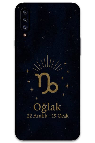 Gramaphone Galaxy A20S Compatible Capricorn Pattern Phone Case + Screen Prote...