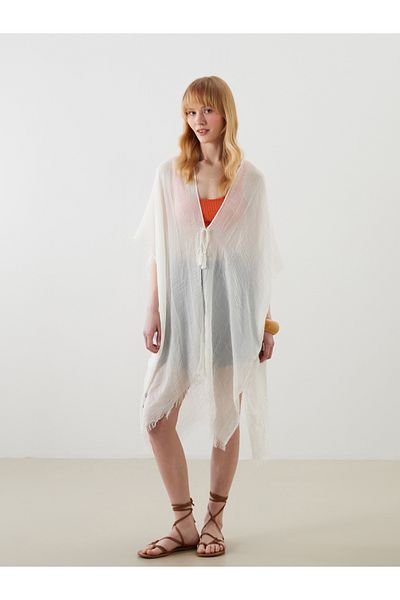 LC Waikiki Shawl Collar Women's Kimono