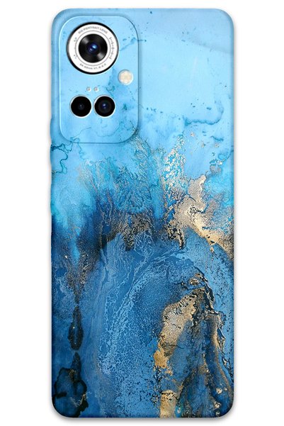Gramaphone Tecno Camon 19 Pro Compatible Marble Pattern Phone Case + Screen P...