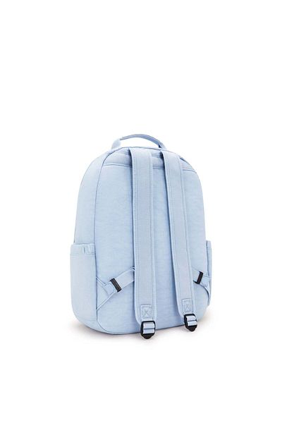 Kipling Large Backpack Female Cloudy Sky Blue Seoul