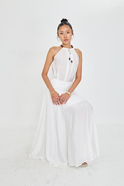 TIFFANY&TOMATO Astarlı Uzun Modal Etek