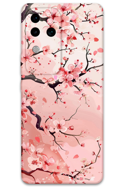 Gramaphone Vivo V30 Compatible Flower Pattern Phone Case + Screen Protector -...