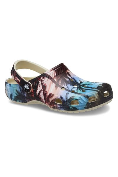Crocs Classic Retro Resort Clog 38-39 EU - M6/W8 US Beige - Bone/Multi