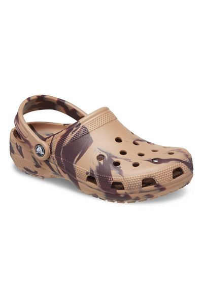 Crocs Clogs Crocs Classic Marbled Clog 36-37 EU - M4/W6 US Brown - Cork/Multi
