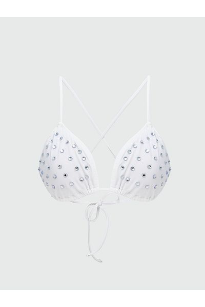 LC Waikiki Shiny Stone Women's Bikini Top