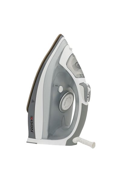 Edison Ceramic Steam Iron, 2200W, 300ml - Gray