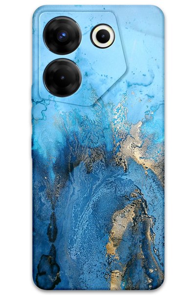 Gramaphone حافظة هاتف متوافقة مع هاتف Tecno Camon 20 Pro 4G بنمط رخامي + واقي...