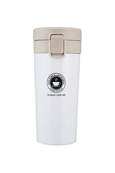HALAMODO Double Walled Thermal Mug White