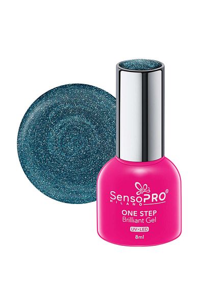 SensoPRO Milano Ojă semipermanentă Brilliant într-un singur pas, 8 ml, Mermaid Bliss #100