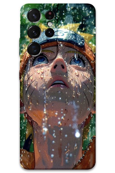 Gramaphone Galaxy S21 Ultra Compatible Anime Patterned Phone Case + Screen Pr...