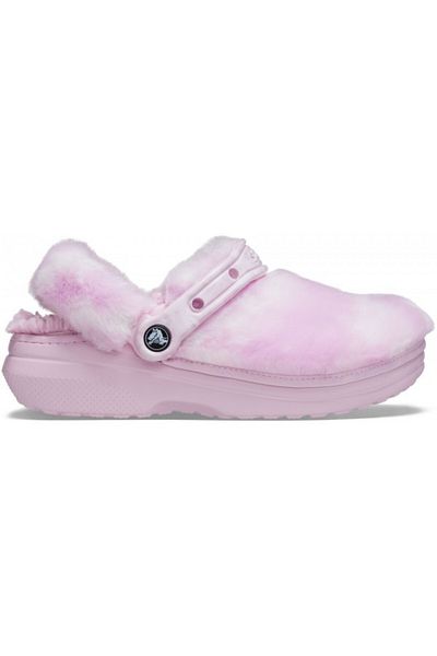 Crocs Classic Fur Sure Clogs 38-39 EU - M6/W8 US Light Pink - Ballerina Pink