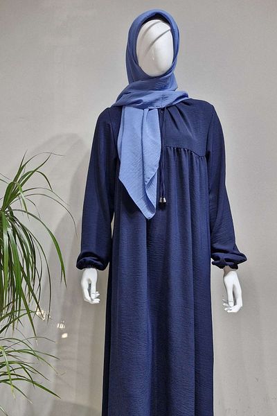 Robaya Tesettür Clover Ayrobin Fabric Robe Hijab Dress