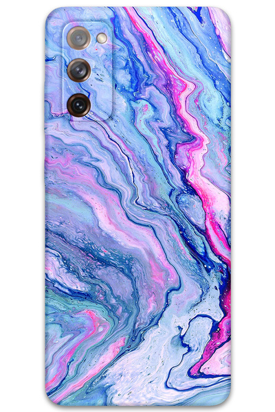 Gramaphone Galaxy S20 Fe Compatible Marble Pattern Phone Case + Screen Protec...