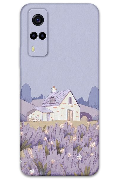 Gramaphone Vivo Y53S Compatible Flower Pattern Phone Case + Screen Protector ...
