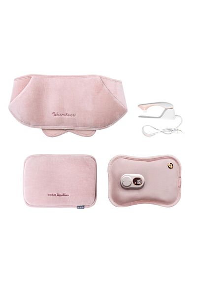 TrendiShop Electric Heating Pillow TrendiShop® with Hot Water, Menstrual or Back Pain Relief, Belt, Charger, V